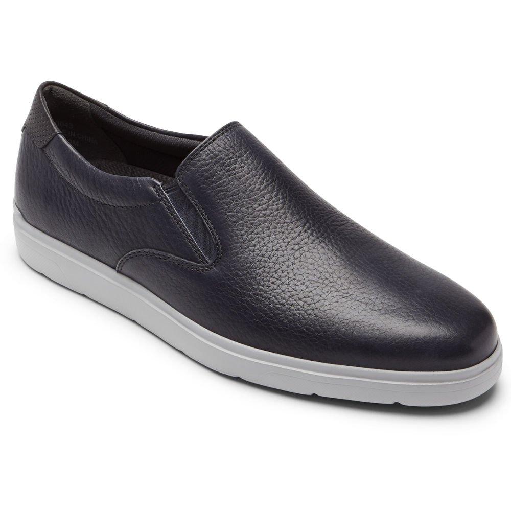 Rockport Joggesko Herre Svart - Total Motion Lite Slip-On - YBVL49763